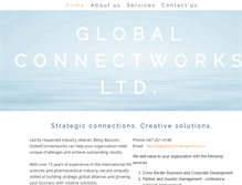 Tablet Screenshot of globalconnectworks.com